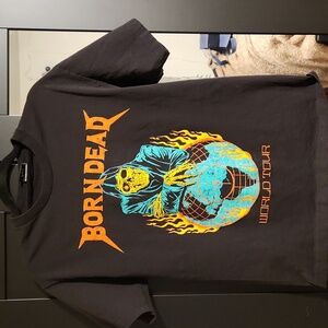 Born Dead Clothing world tour tee medium